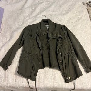 Cargo army green jacket